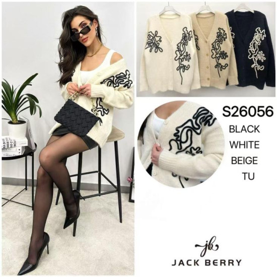 Jack Berry Дамска  жилетка с бродерия