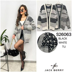 Jack Berry Дамска жилетка с орнаменти