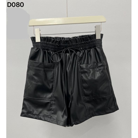 Jack Berry Дамски къси кожени панталони