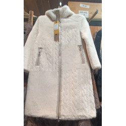 SWAD KEY Дамско дълго двулицево палто 