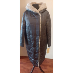 SWAD KEY Дамско дълго топло яке с камилска вълна