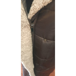 SWAD KEY Дамско дълго топло яке с камилска вълна