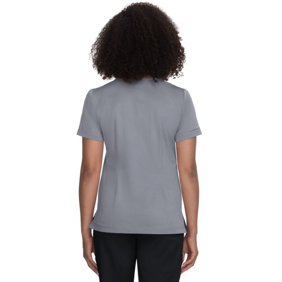 Koi Lite Stretch Performance Top Platinum Grey