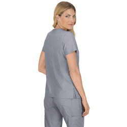 Koi Basics Becca Top Дамска медицинска туника K373 Platinum Grey