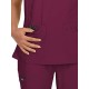 Koi Basics Top -Дамски медицински комплект  - K374К731 Wine