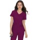 Koi Basics Top -Дамски медицински комплект  - K374К731 Wine