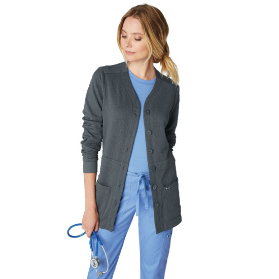 Koi Classics Claire Sweater Charcoal