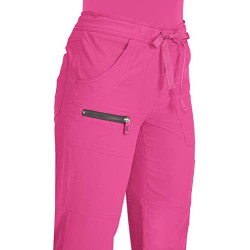 KOI LITE Peace - Дамски медицински панталон 721 Flamingo/Steel