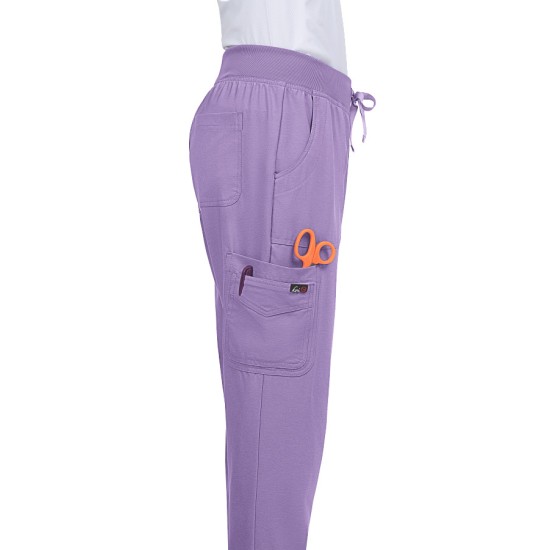 Koi Lite Top Fierce Jogger Heather Lavander