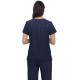 PRE ORDER - Koi Cureology  Cardi Top Atria Pant Navy SET