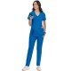 PRE ORDER - Koi Cureology  Cardi Top Atria Pant Royal Blue SET