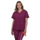 PRE ORDER - Koi Cureology  Cardi Top Wine