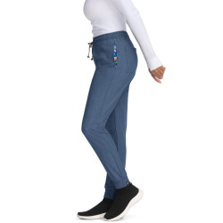 Koi French Bull Shanelle Jogger Pant Denim