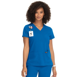 Koi French Bull Luna Top Royal Blye