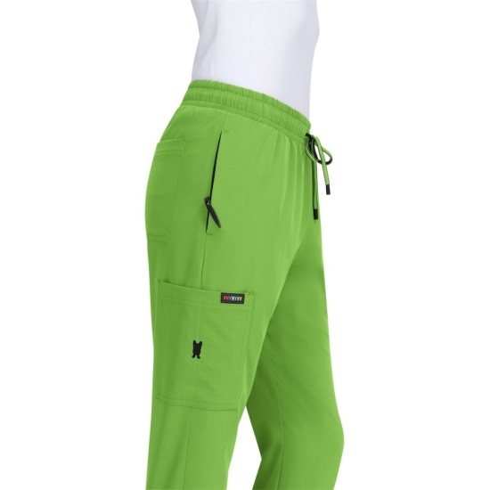 Koi French Bull Shanelle Jogger Pant Green Tea