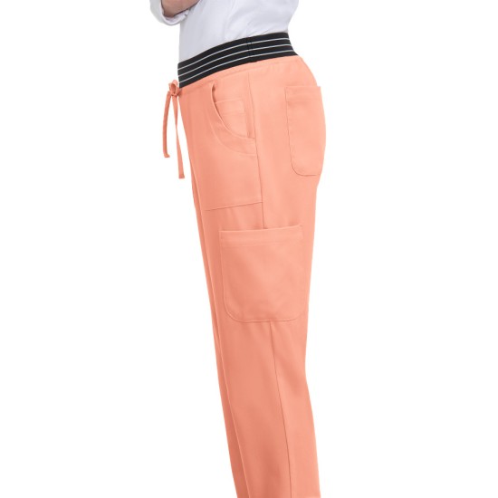 Koi Betsey Hollyhock Jogger Peach