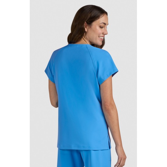 Koi Smiley World Ecstatic Top Power Blue
