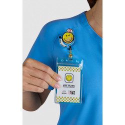 Koi Smiley World Ecstatic Top Power Blue