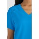 Koi Smiley World Blissful Top Power Blue