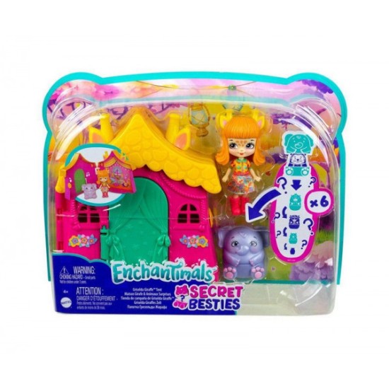 Enchantimals Secret Besties Grisela Giraffe Tent 2