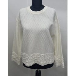 SWEET LADY Дамска блуза с бродерия